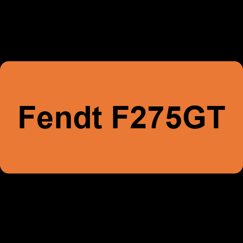 Fendt F275GT